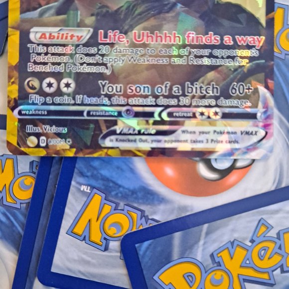 Jeff Goldblum Pokemon Card - Picture 4 of 10